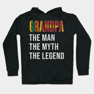 Grand Father Sri Lankan Grandpa The Man The Myth The Legend - Gift for Sri Lankan Dad With Roots From  Sri Lanka Hoodie